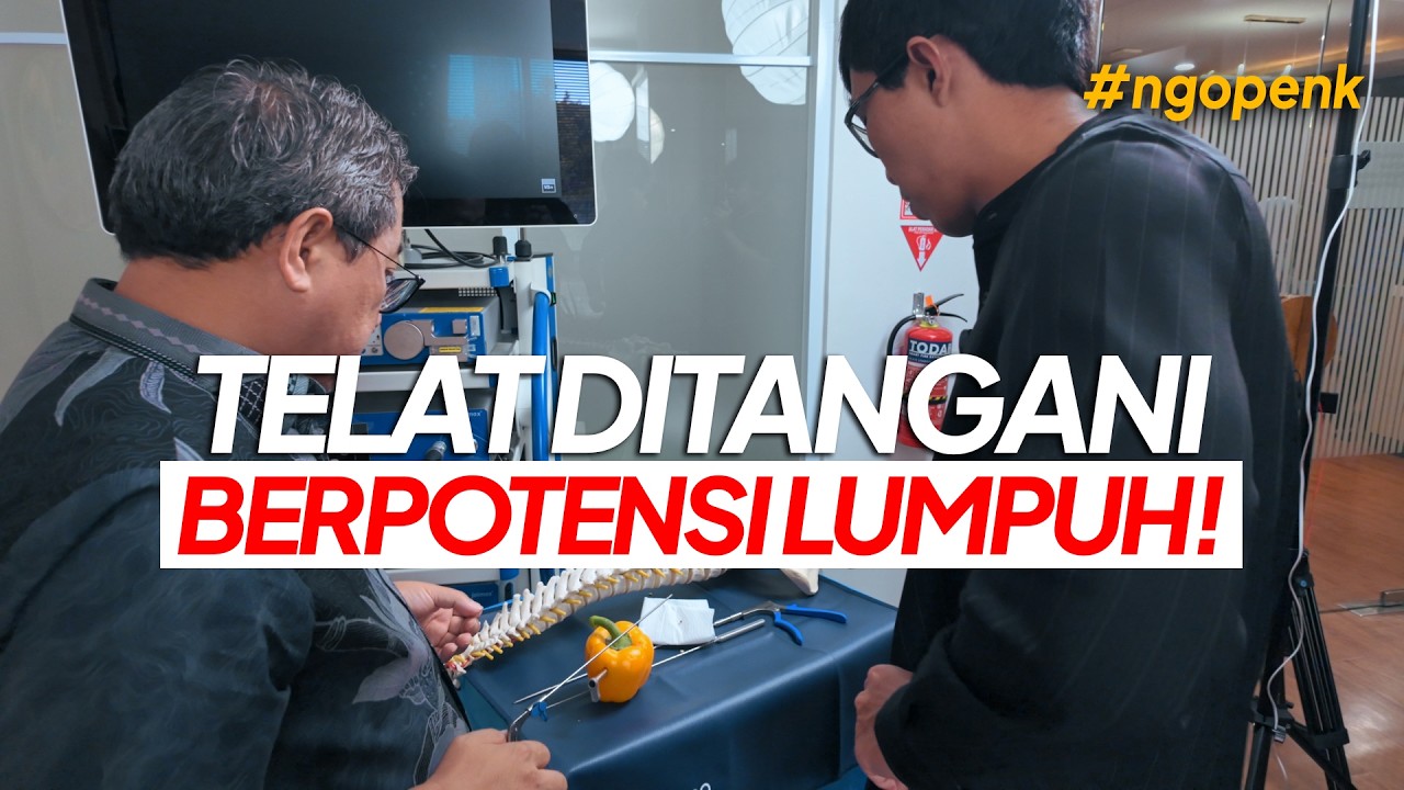#ngopenk JANGAN TAKUT UNTUK OPERASI SARAF KEJEPIT! DISKUSI BERSAMA dr. MAHDIAN NUR, Sp. BS cover art