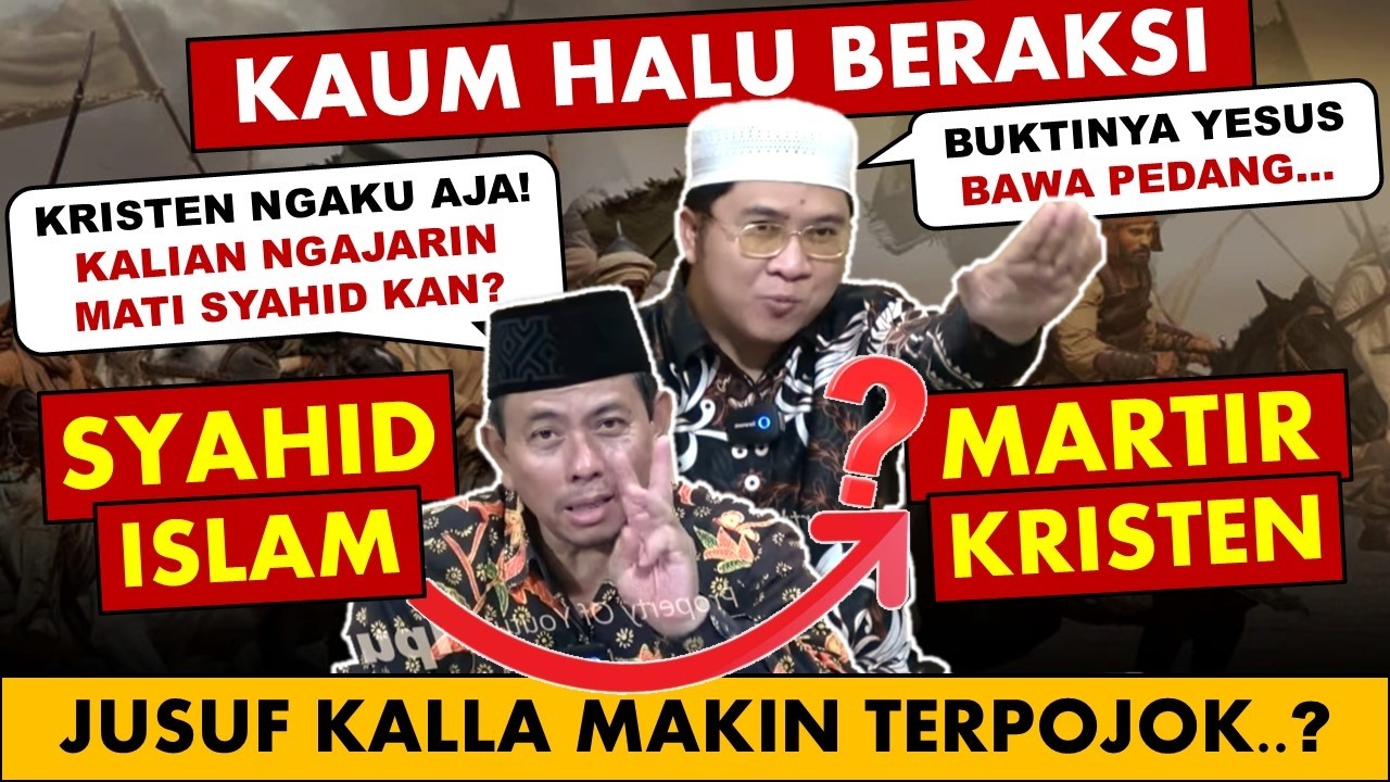 🔴 Syahid Islam VS Martir Kristen | Mualaf Center ini malah bikin Jusuf Kalla makin terpojok? cover art