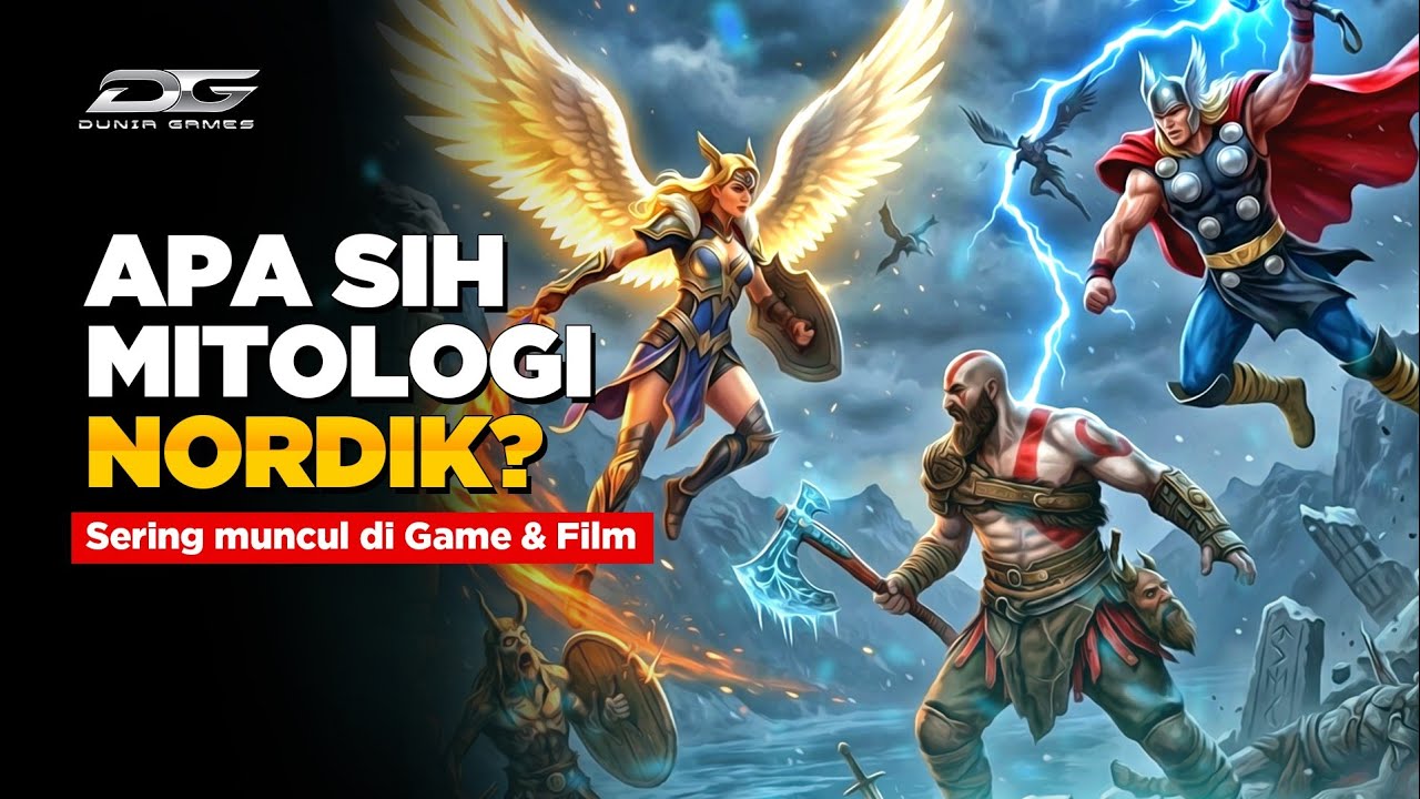 Sering Banget Jadi Konsep di Game, Apaan Sih Mitologi Nordik?  cover art