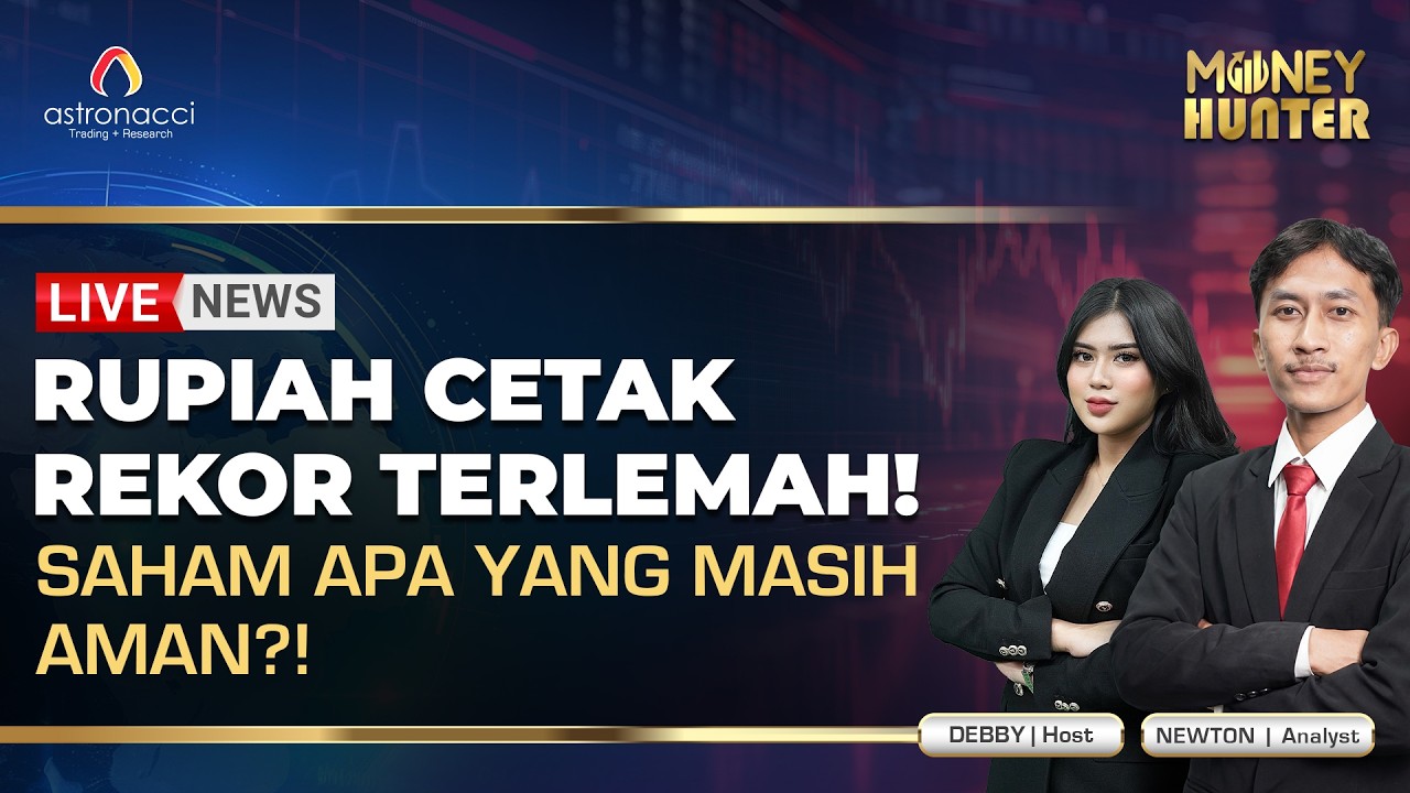 Rupiah Tembus Level Terlemah! Saham Apa yang Masih Aman di Tengah Tekanan? cover art
