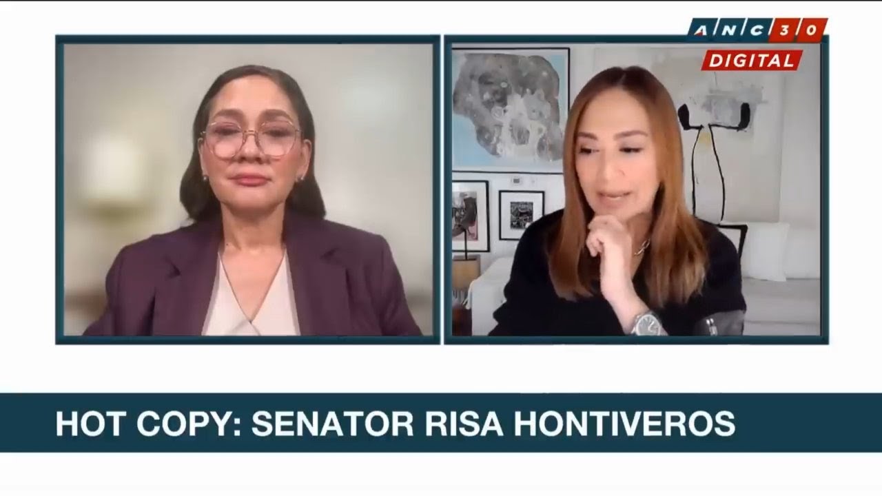 Hontiveros joins fellow minority senators urging Dela Rosa to surrender amid ICC warrant | ANC cover art