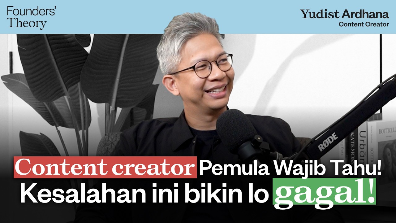 Kesalahan Fatal Content Creator Pemula! Jangan Sampai Lo Lakukan! feat Yudist Ardhana! | #Theory99 cover art