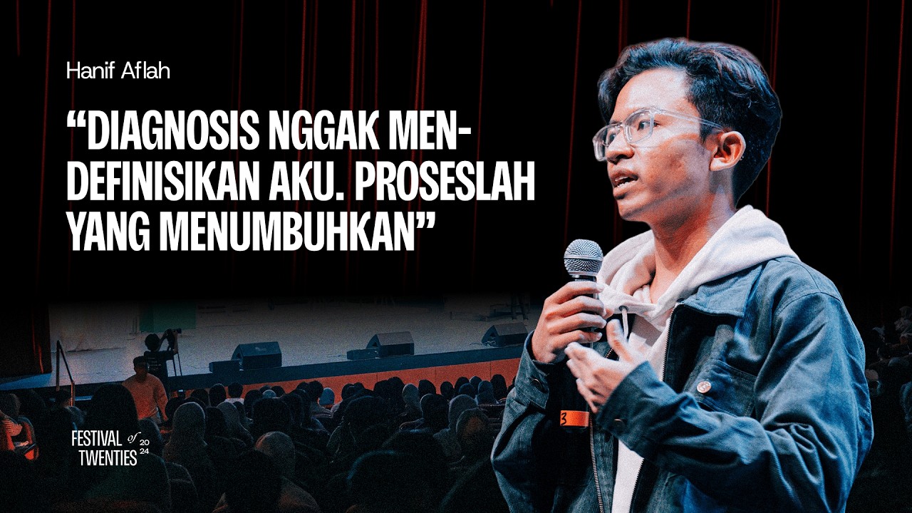 Tentang Perasaan yang Flat, Diagnosa, dan Belajar Bertahan | Hanif Aflah | FOT 2024 cover art
