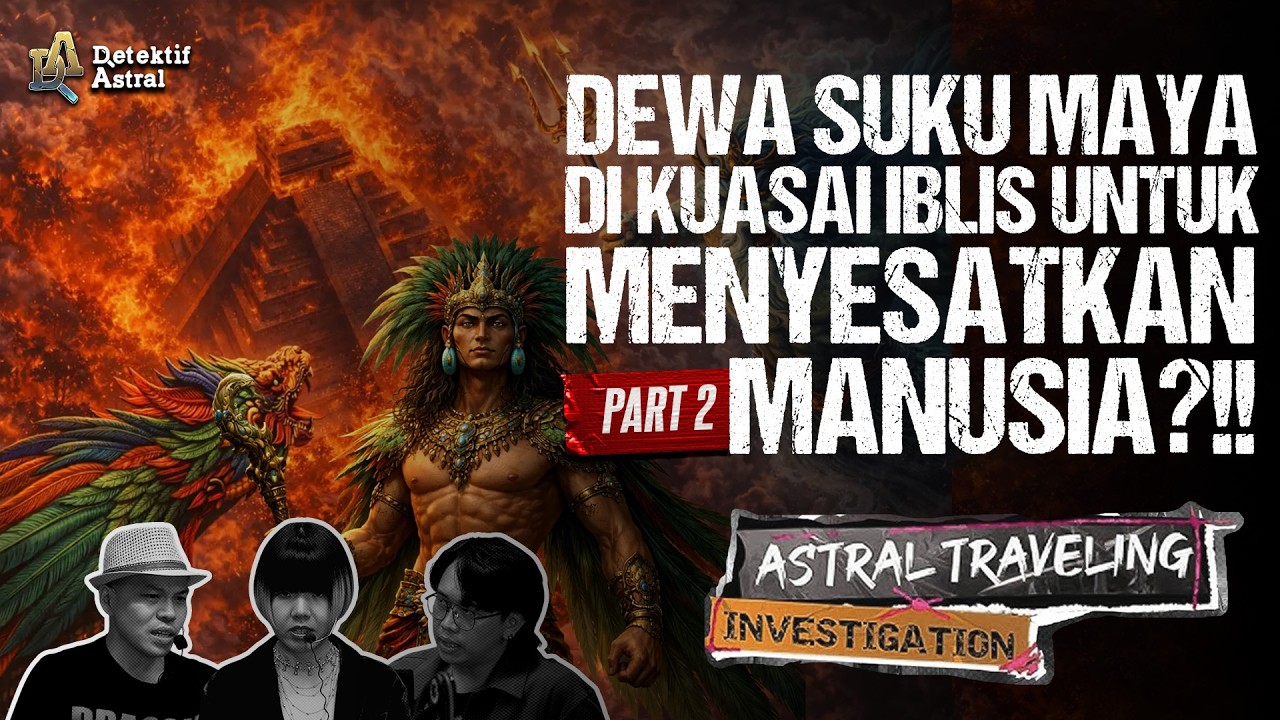 ASTRAL PROJECTION KE PERADABAN SUKU MAYA YANG HILANG - PART (2/2) | #ATI cover art
