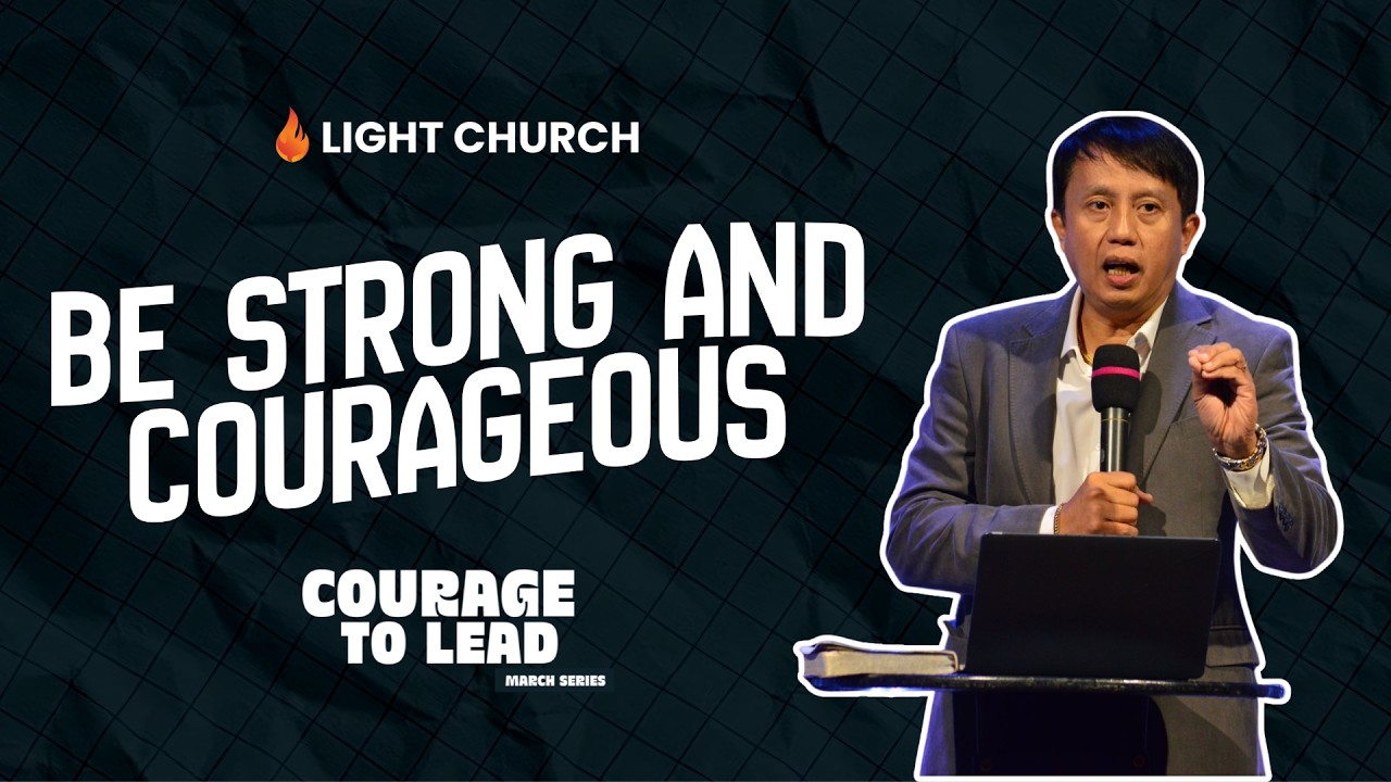 Be Strong and Courageous | Rev. Emil Benedicto cover art