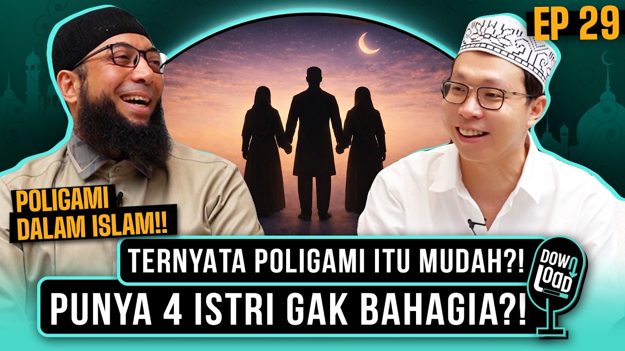 DOWNLOAD 29: TUTORIAL POLIGAMI DARI AHLINYA!! GARA-GARA INI DRL MAU NIKAH LAGI?! | Khalid Basalamah cover art