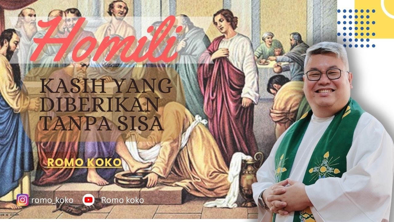Homili Romo Koko Tentang Basuh Kaki Ini DALAM BANGET!” cover art