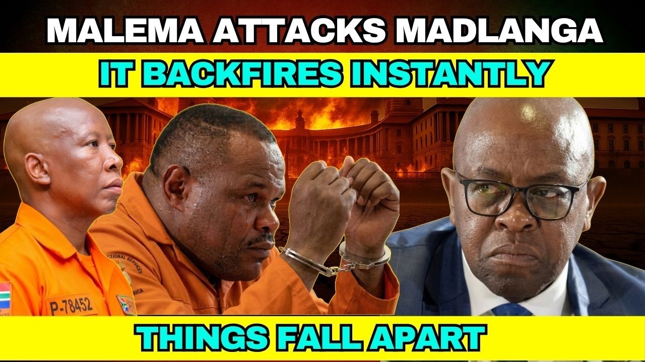 Malema ATTACKS Madlanga—It Backfires as he SCREWS HIMSELF