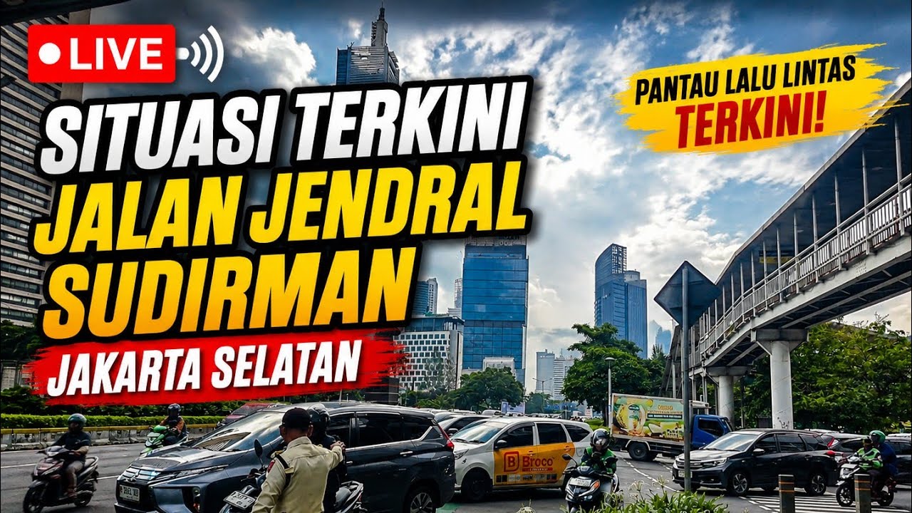 KONDISI TERKINI JL. JENDRAL SUDIRMAN STASIUN SUDIRMAN cover art