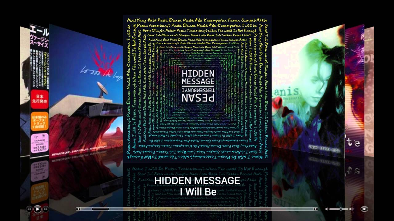Hidden Message - I Will Be (Music Only) cover art