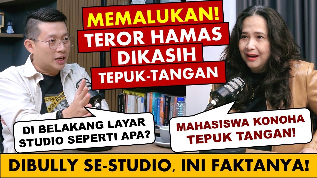 🔴 Dibully se-Indonesia, Monique Rijkers makin mantap bela Israel cover art