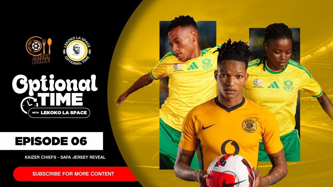 iDiski Dine x Lekoko La Space: Optional Time | Kaizer Chiefs | SAFA Jersey Reveal  cover art