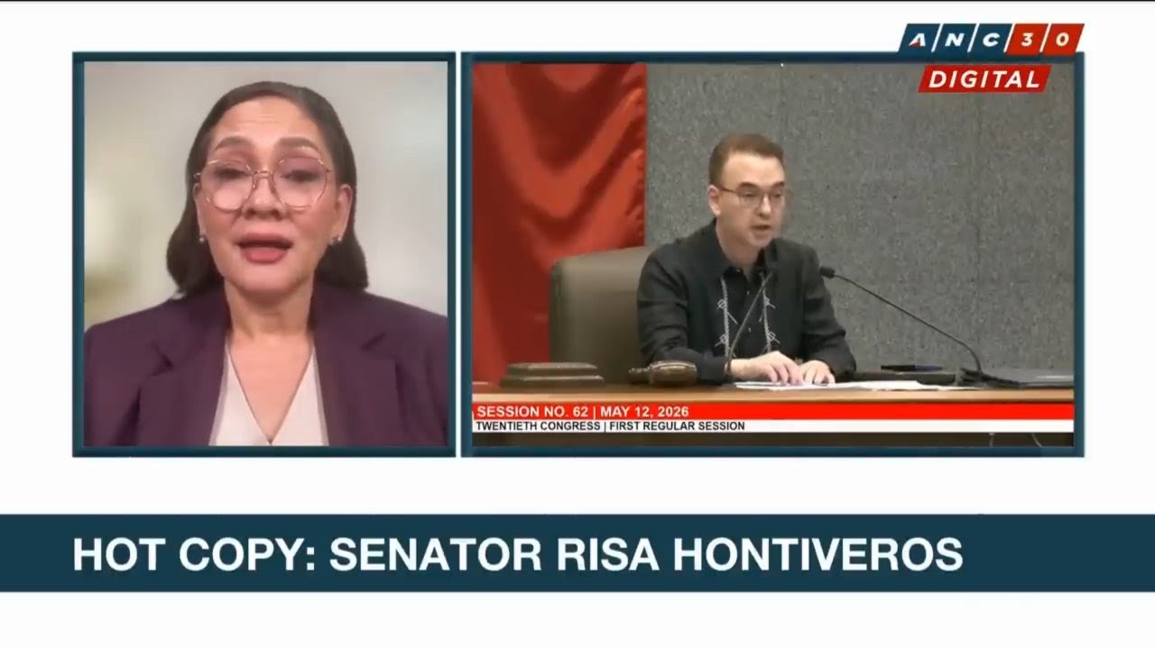 Hontiveros to hold SP Cayetano to promise he will convene impeachment court 'forthwith' |ANC cover art