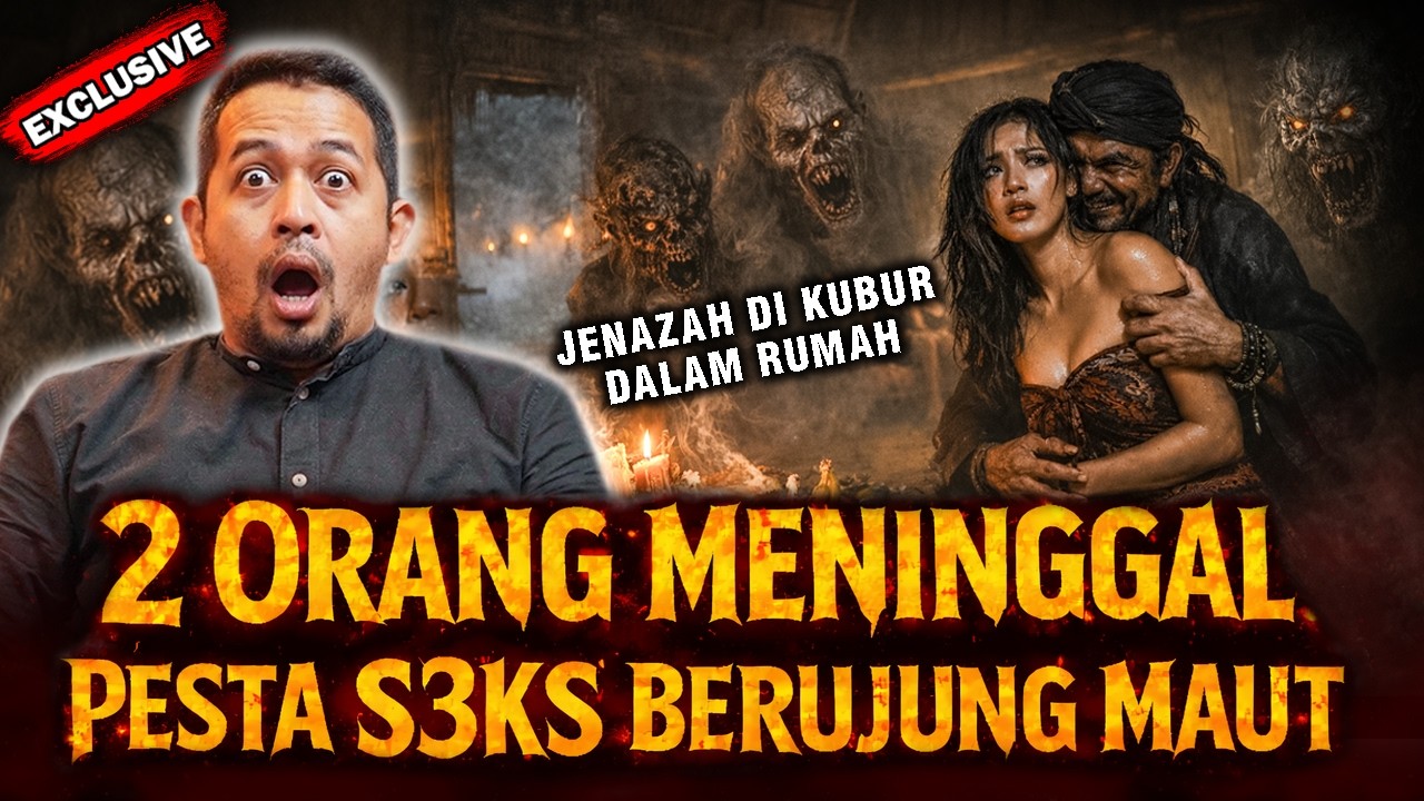 GILA !! JENAZ4H DI KUBUR DALAM RUMAH HINGGA PESTA S3KS DI RUMAH IBLIS ! cover art