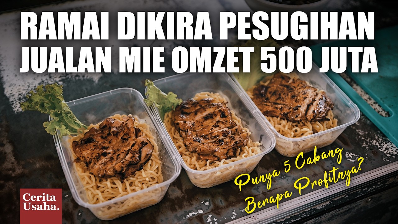 Dituduh Pesugihan Karena Sangking Larisnya Hingga Antri Panjang Jualan Mie Ayam Panggang cover art