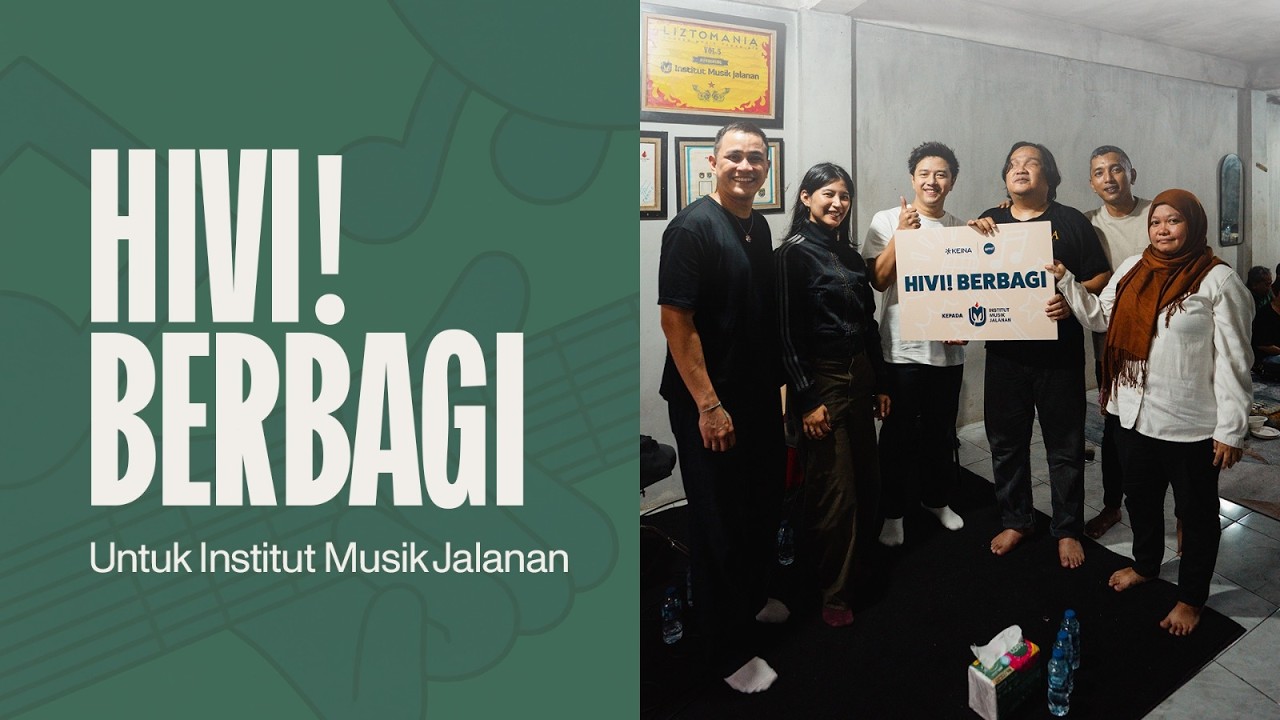 #HIVIBerbagi | Institut Musik Jalanan, Wadah Pengamen Next Level cover art