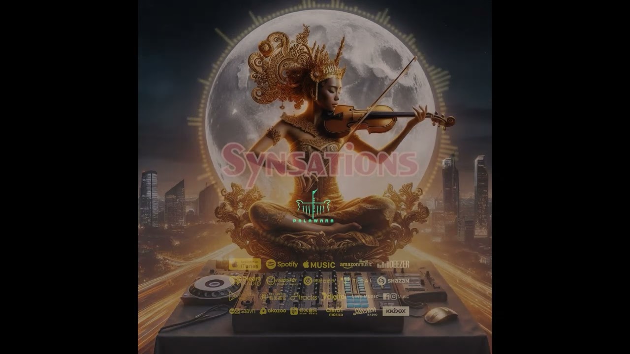 Palawara - Synsations - Electronic Dance Music (EDM) Album cover art