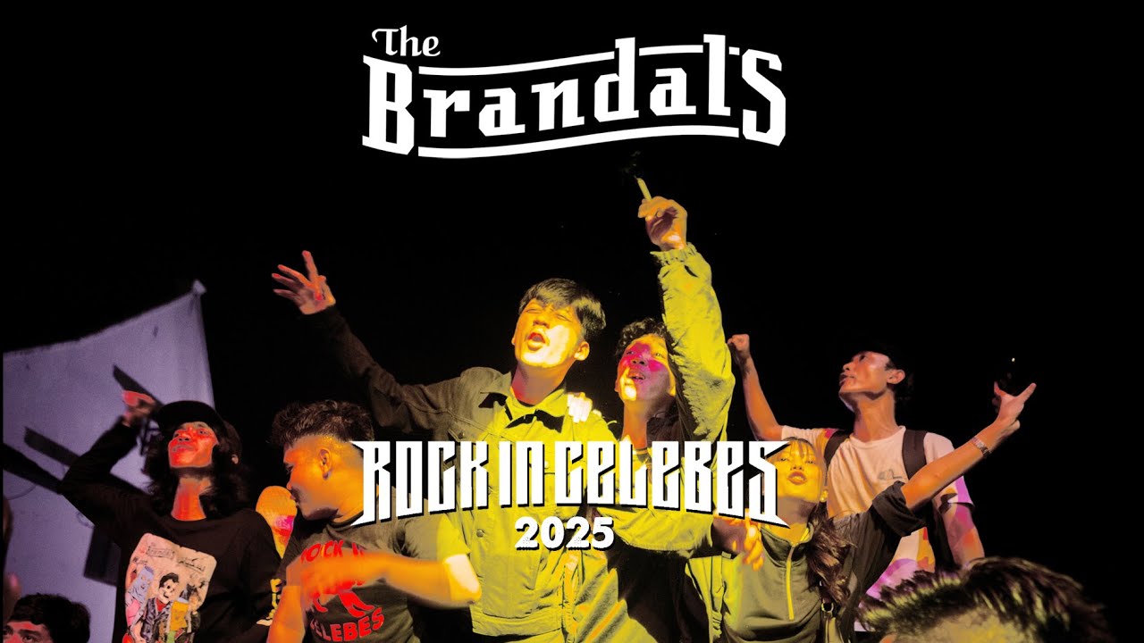 The Brandals Live at Rock In Celebes 2025 cover art