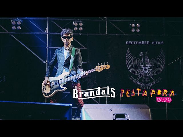 THE BRANDALS LIVE AT PESTA PORA 2024 cover art