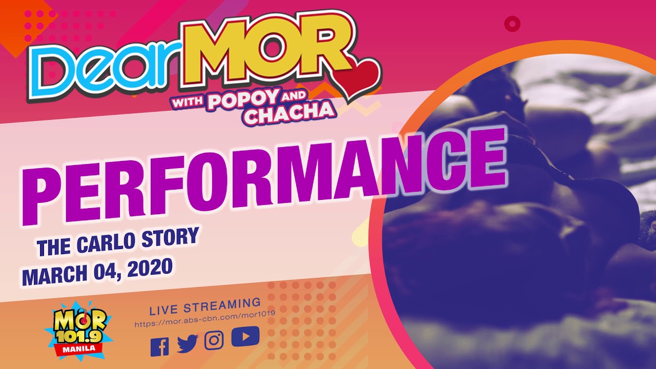 Dear MOR: "Performance" The Carlo Story 03-04-20 cover art