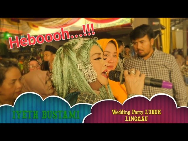 IYETH BUSTAMI Momen Show Pesta Pernikahan Lubuk Linggau cover art