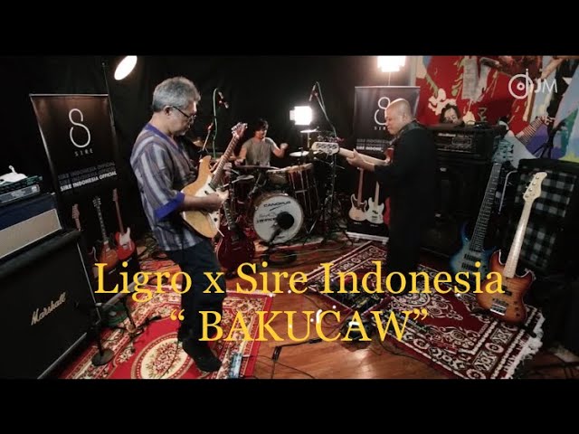 LIGRO Collaboration with Sire Indonesia “ BAKUCAW “ cover art