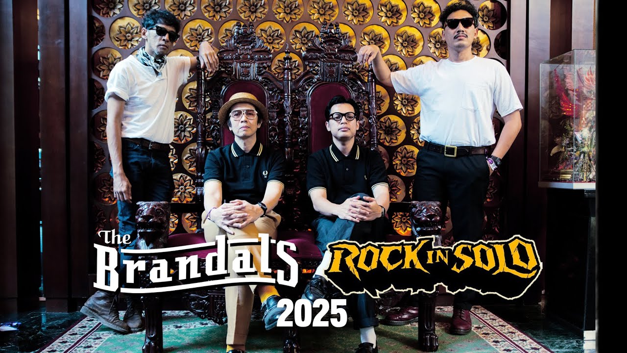 THE BRANDALS LIVE DI ROCK IN SOLO 2025 cover art