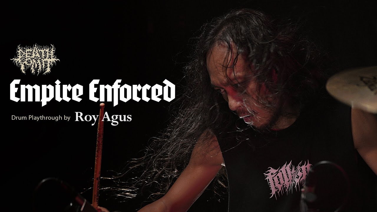 DEATH VOMIT "Empire Enforced" (Drum Playthrough by Roy Agus)
