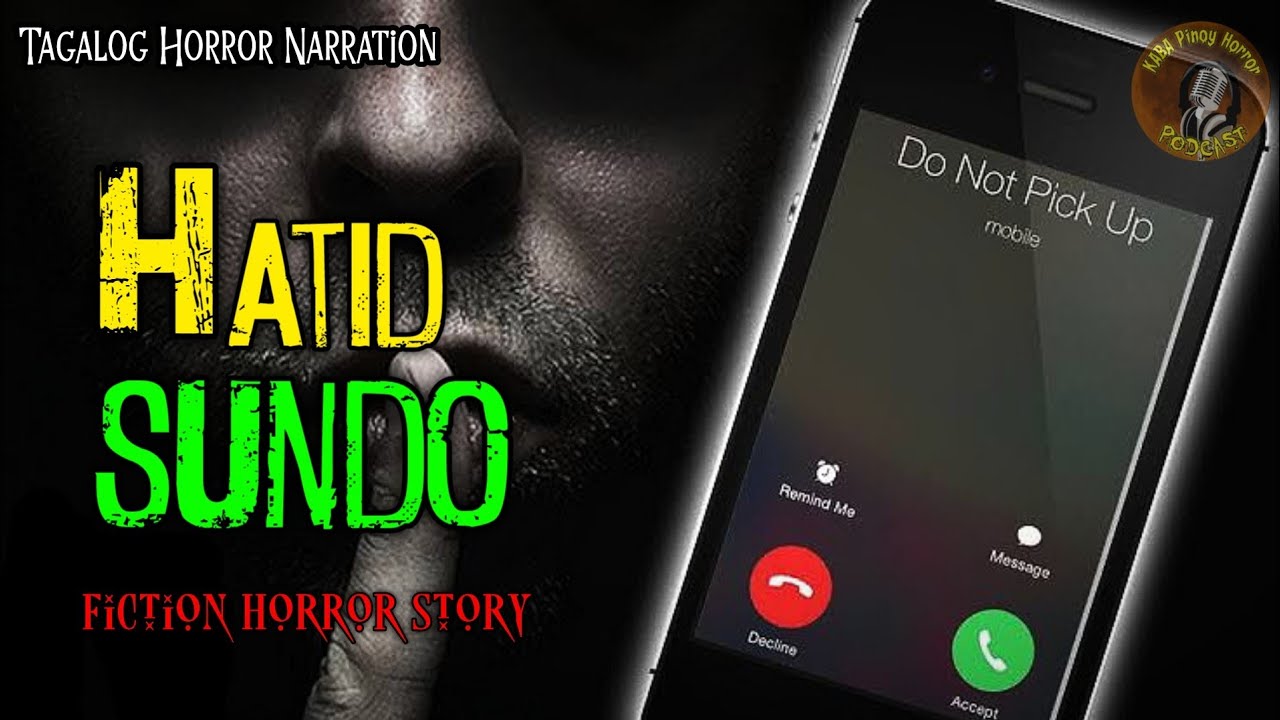 HATID SUNDO (FICTION HORROR STORY) PINOY HORROR cover art