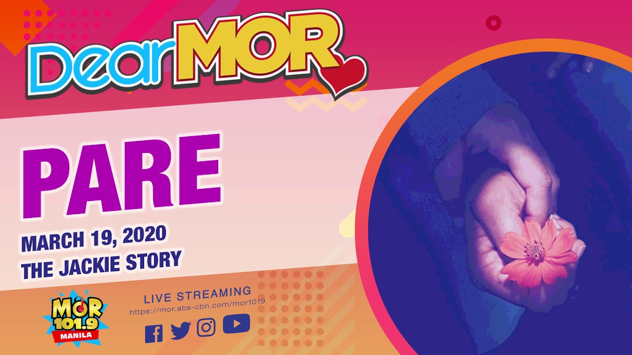 DearMOR: "Pare" The Jackie Story 03-19-20 cover art