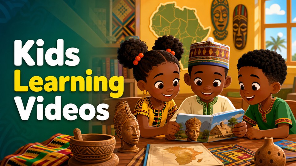 African History & Culture - Bino & Fino Cartoon Full Episodes - Kids Learning Videos