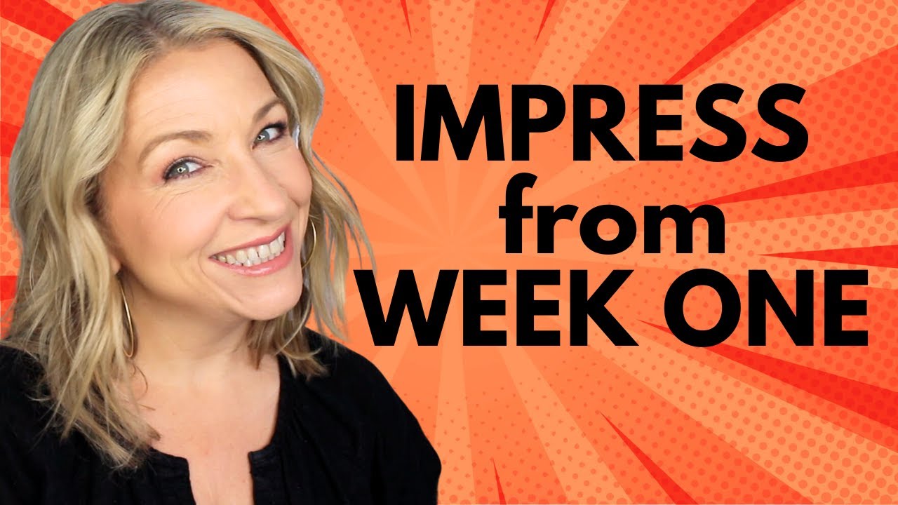 Have Your BEST FIRST WEEK of Work Ever! cover art
