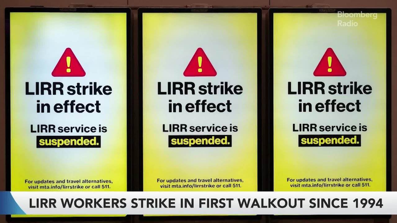 LIRR Strike Snarls NYC Commutes as Negotiations Continue cover art
