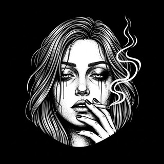 Smoking in the air (Hard drop) cover art