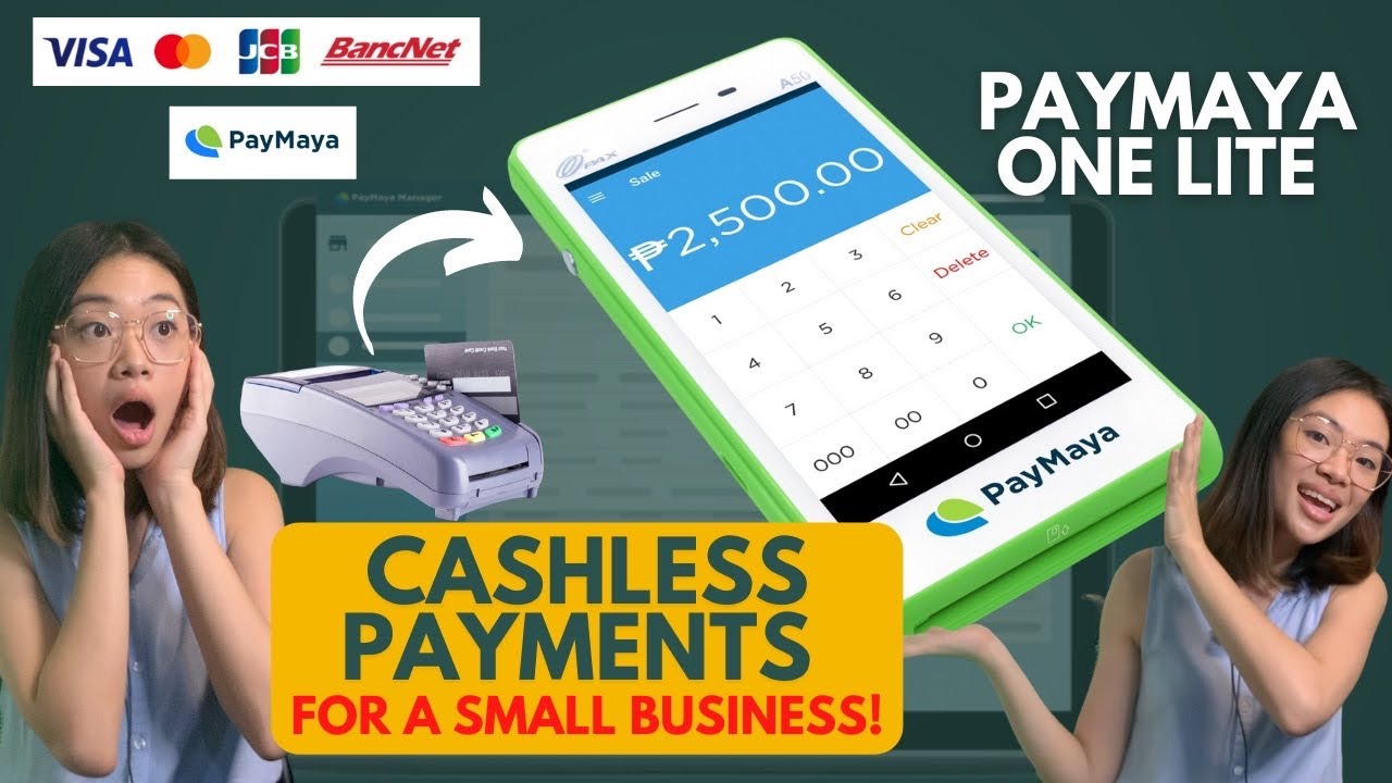 ACCEPT CASHLESS PAYMENTS as a Small Business Philippines | PayMaya One Lite Device | Businesses Ph cover art
