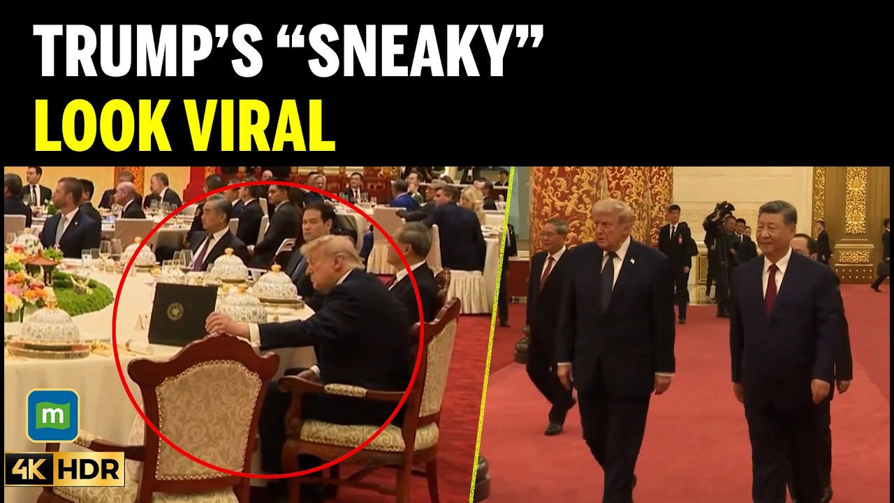 Trump’s Viral ‘Peek’ At Xi Jinping’s Folder Explained, Here’s What Really Happened cover art