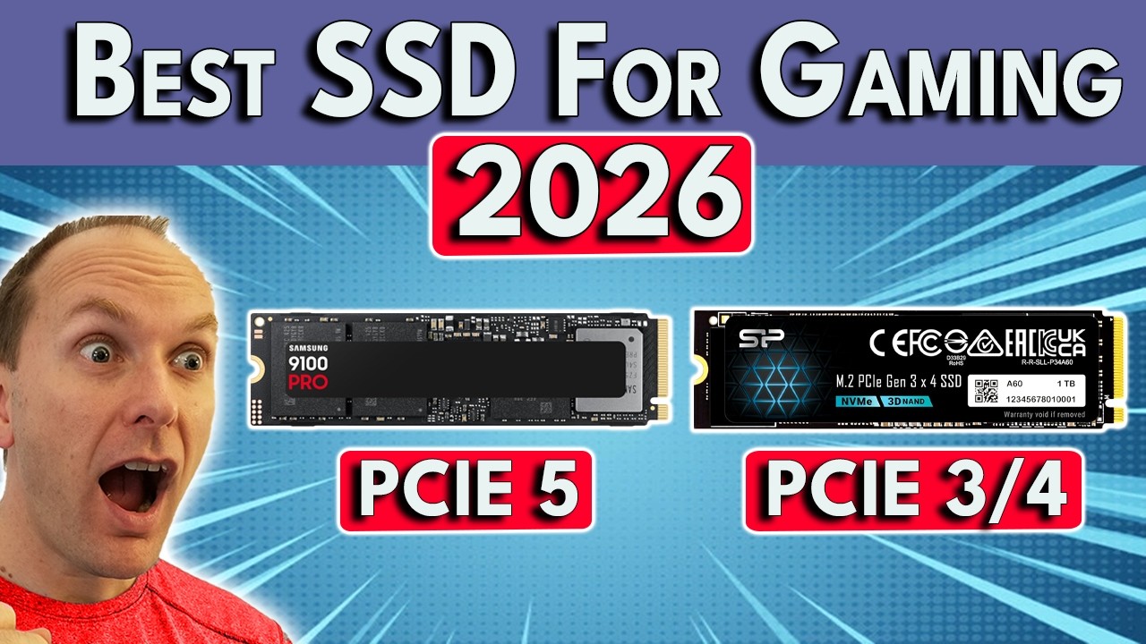 🛑 STOP Buying Bad SSDs! 🛑 Best SSD for Gaming 2026 | Best SSD 2026 cover art