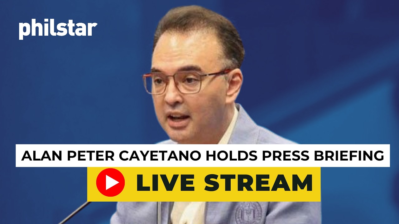 LIVE: Senate President Alan Peter Cayetano holds press briefing | May 14