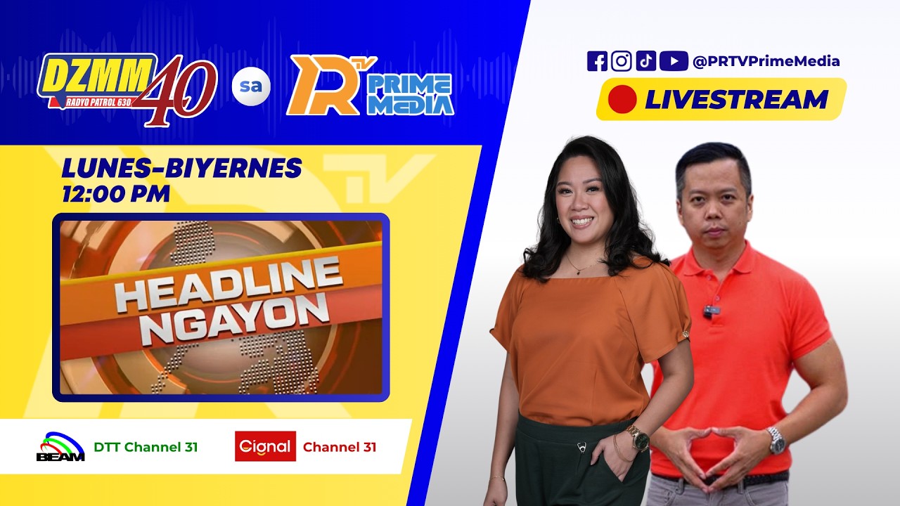HEADLINE NGAYON | MAY 19, 2026 | DZMM sa PRTV Prime Media cover art