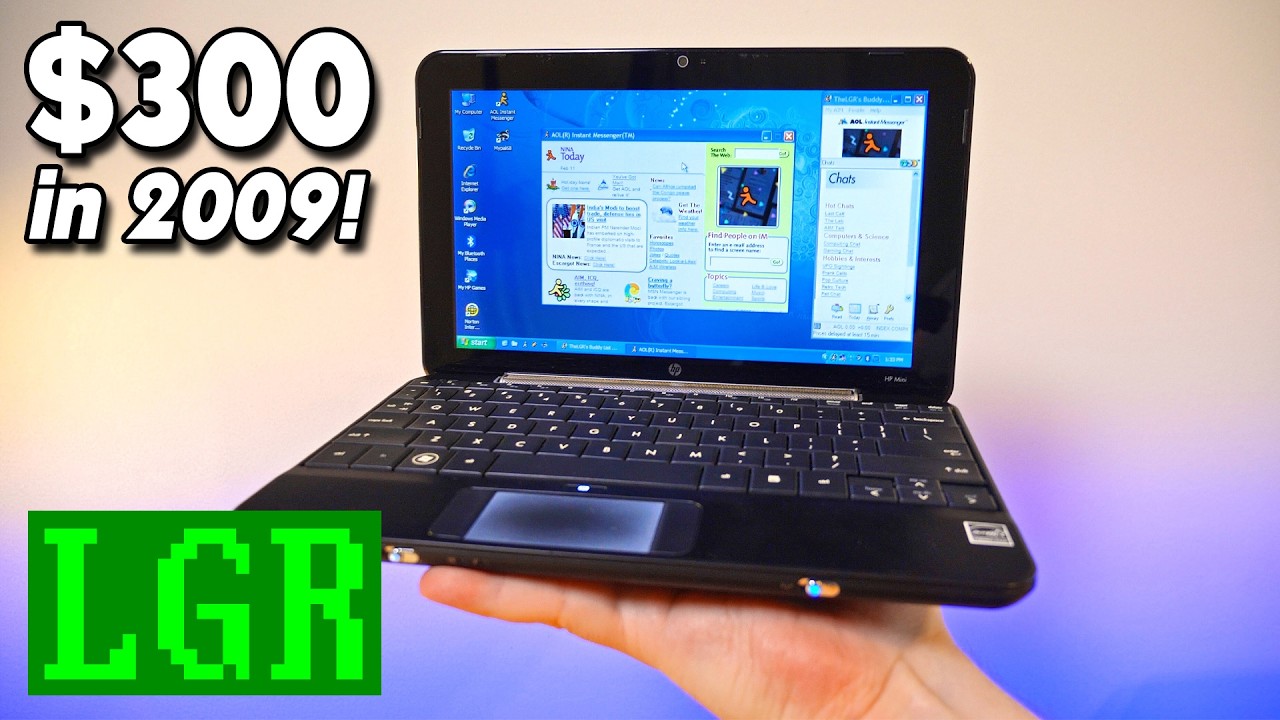 HP Mini 1000: The Windows XP Netbook 16 Years Later cover art