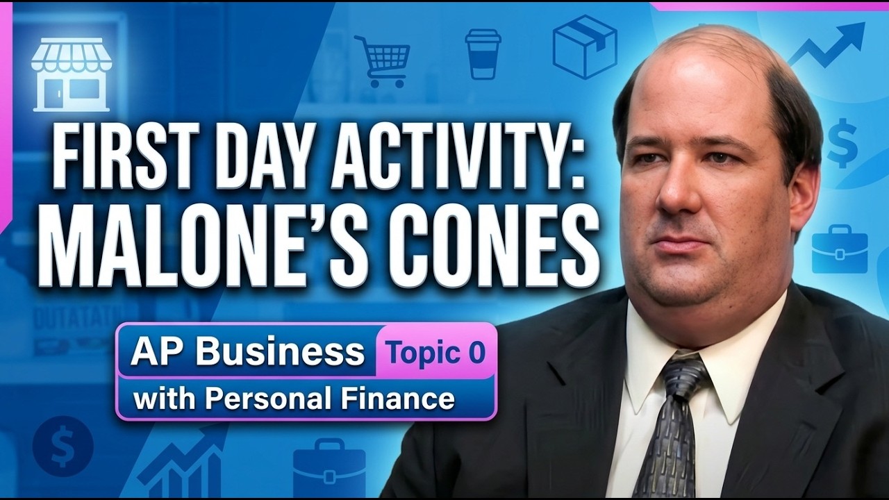 Malone's Cones- AP Business with Personal Finance Activity cover art