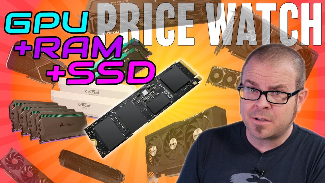 Is the shortage over yet? GPU/RAM/SSD Price Watch - April 2026 cover art