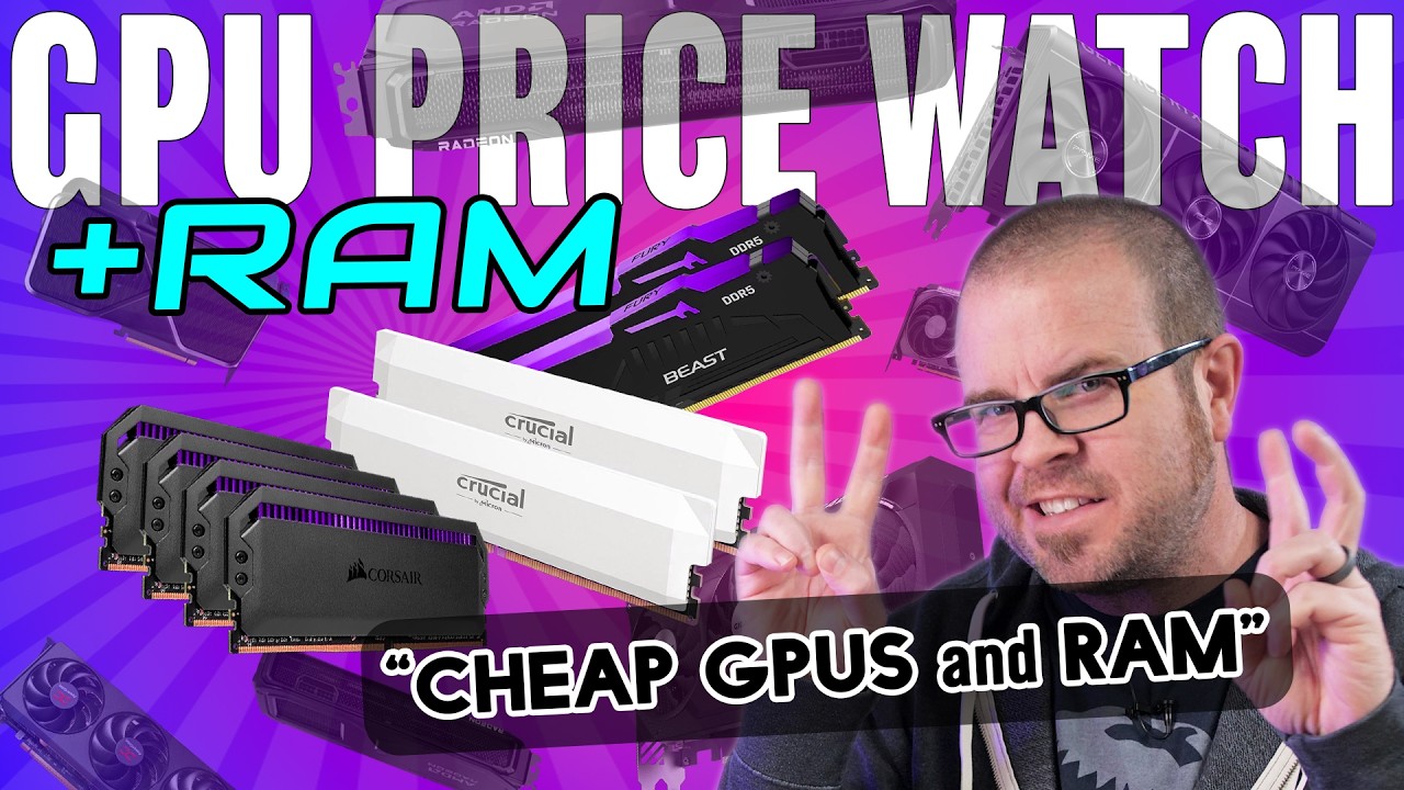Cheapest GPUs and RAM - Price Watch February 2026 cover art