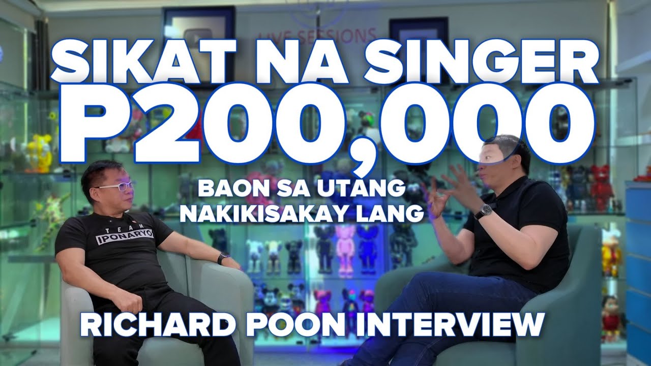 Sikat Na Singer P200,000 Baon Sa Utang Nakikisakay Lang | Richard Poon Interview cover art