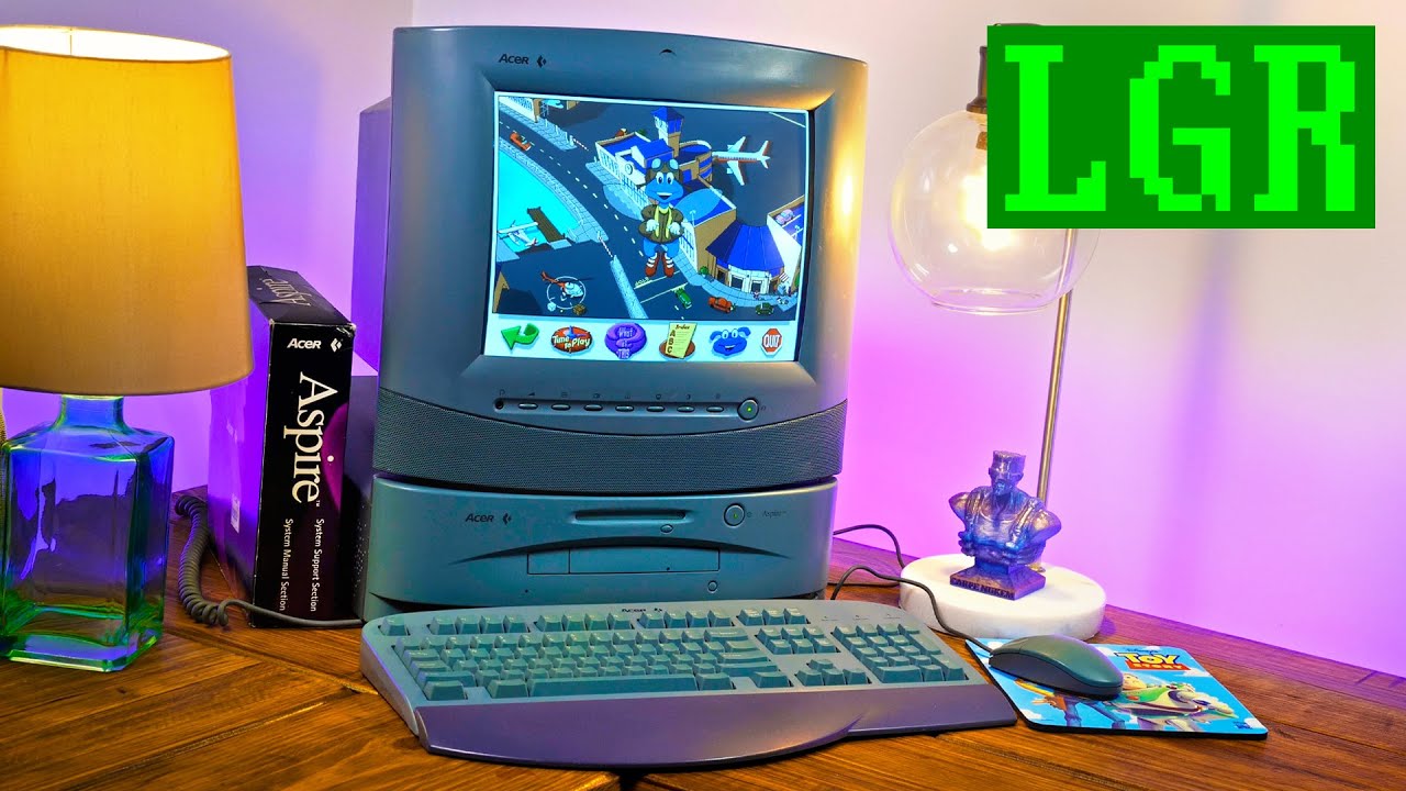 The First Acer Aspire! $2,500 Windows 95 Desktop PC from 1995 cover art