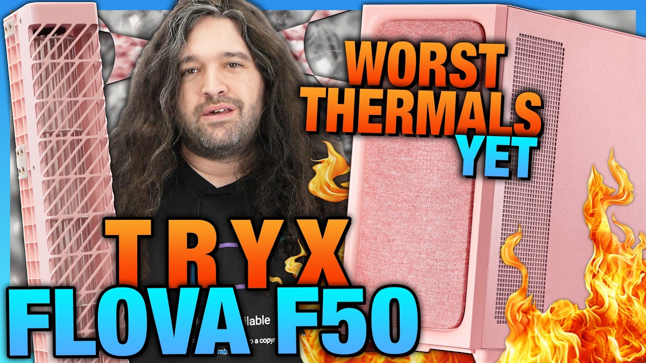 Worst Thermals Yet: Tryx Flova F50 Case Review & Crossflow Fan Benchmarks cover art