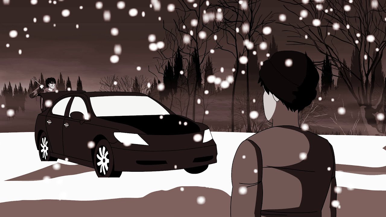 Scary Winter Horror Story Animated