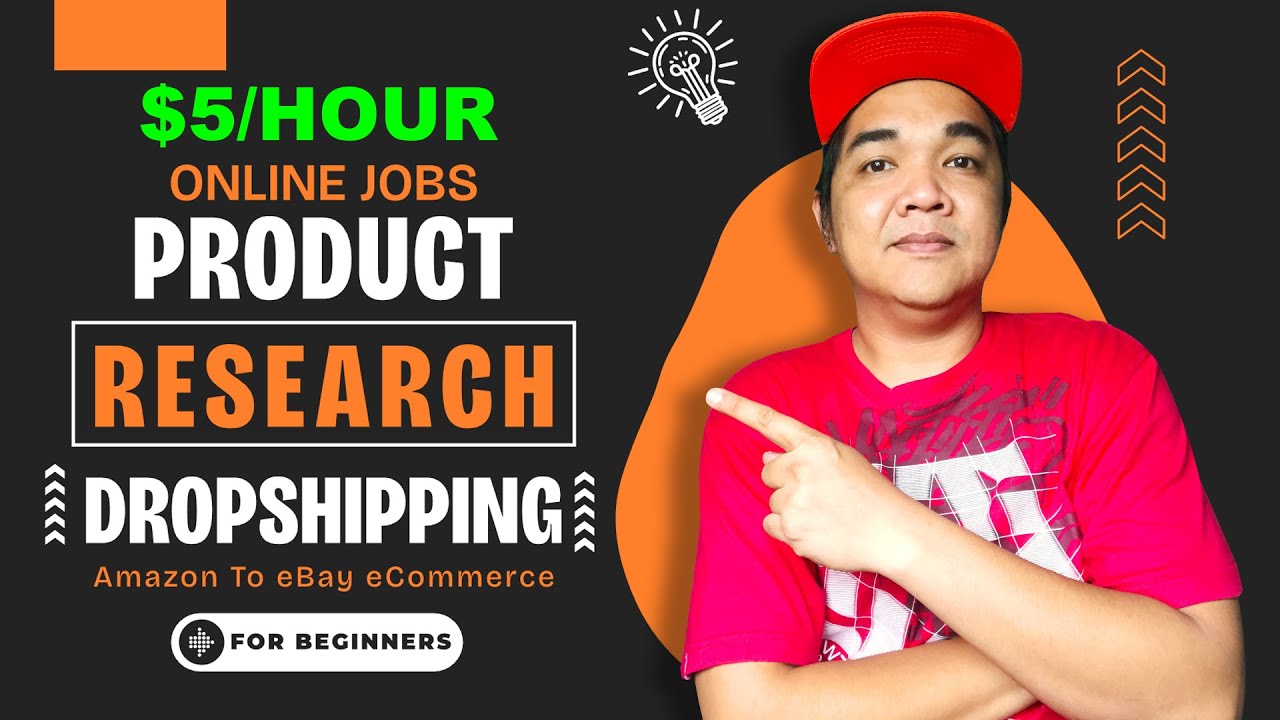 eCommerce Product Research Work From Home Tutorial For New Virtual Assistant No Experience cover art