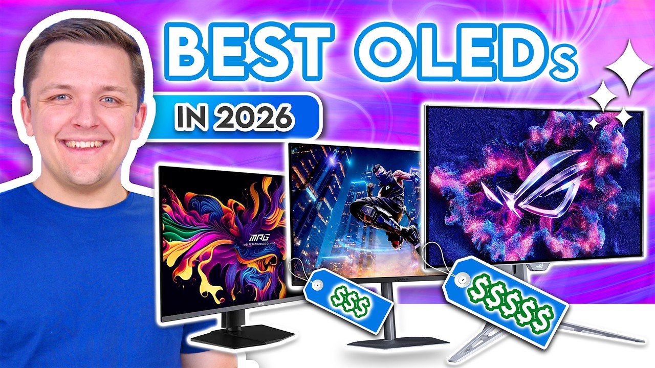 Best OLED Gaming Monitors to Buy in 2026! 👌 [Options for All Budgets & Resolutions] cover art