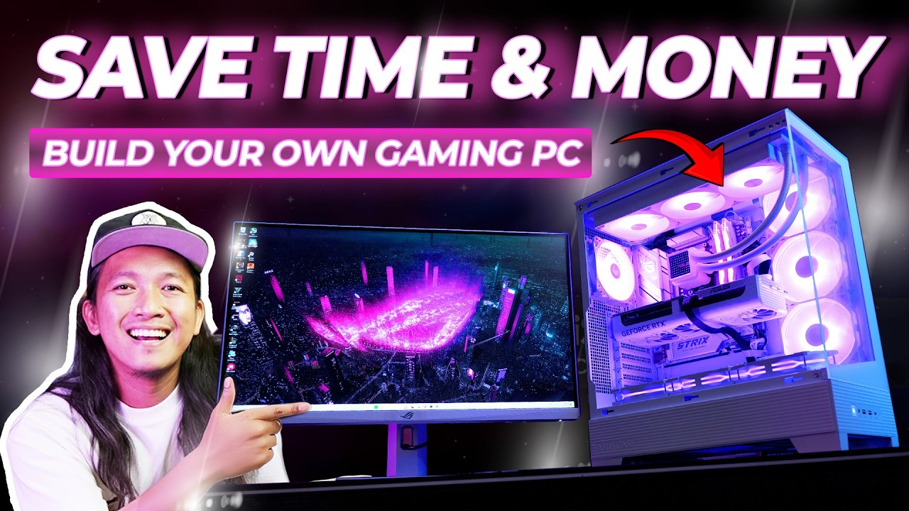 How to Build a Gaming PC | Step by Step Guide sa Pag Build ng Gaming PC White Theme Build from Asus cover art